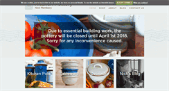 Desktop Screenshot of kitchen-pottery.co.uk