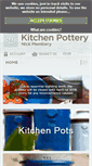 Mobile Screenshot of kitchen-pottery.co.uk